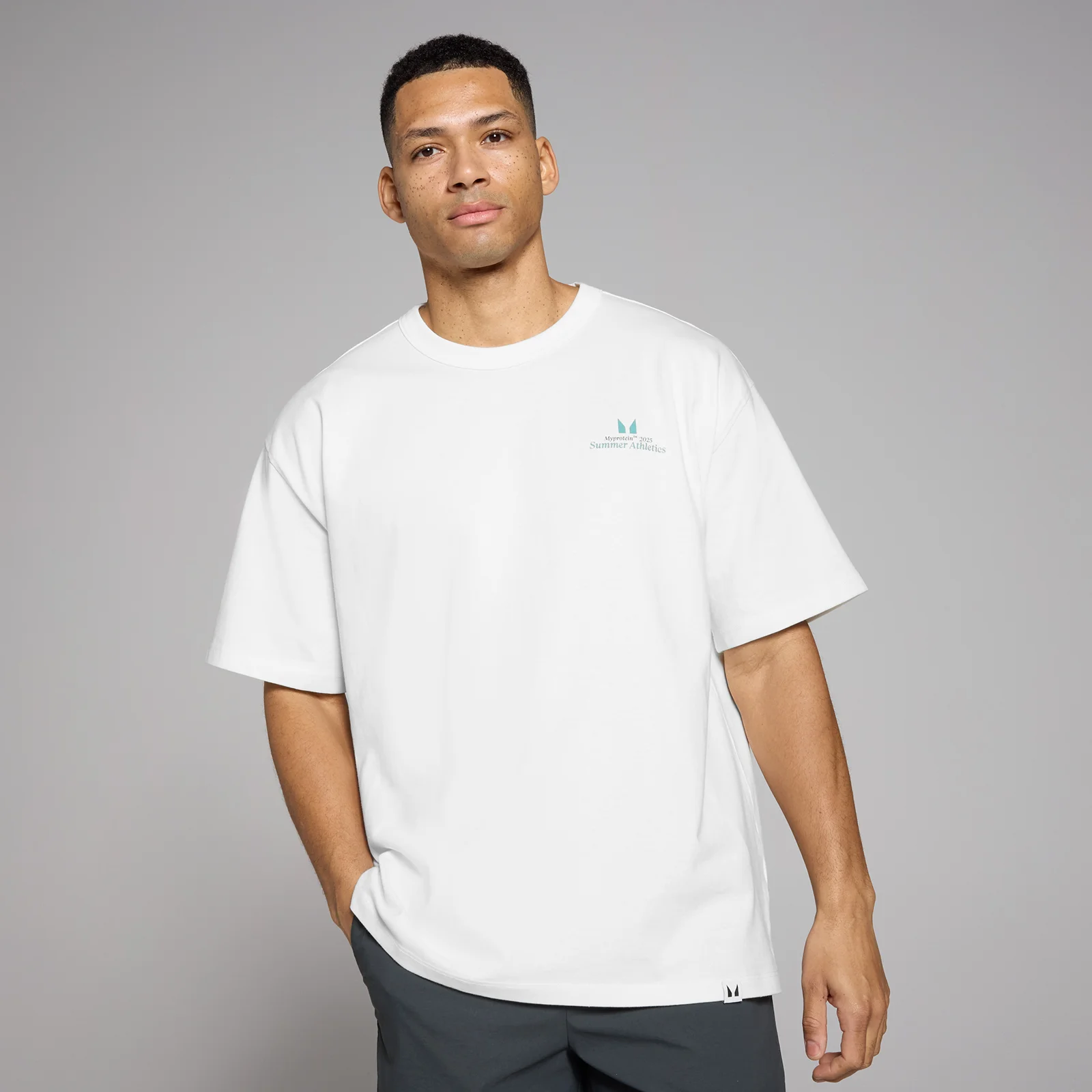 Tricou MP Lifestyle Graphic - Retro White - XXS-XS Imagine 1