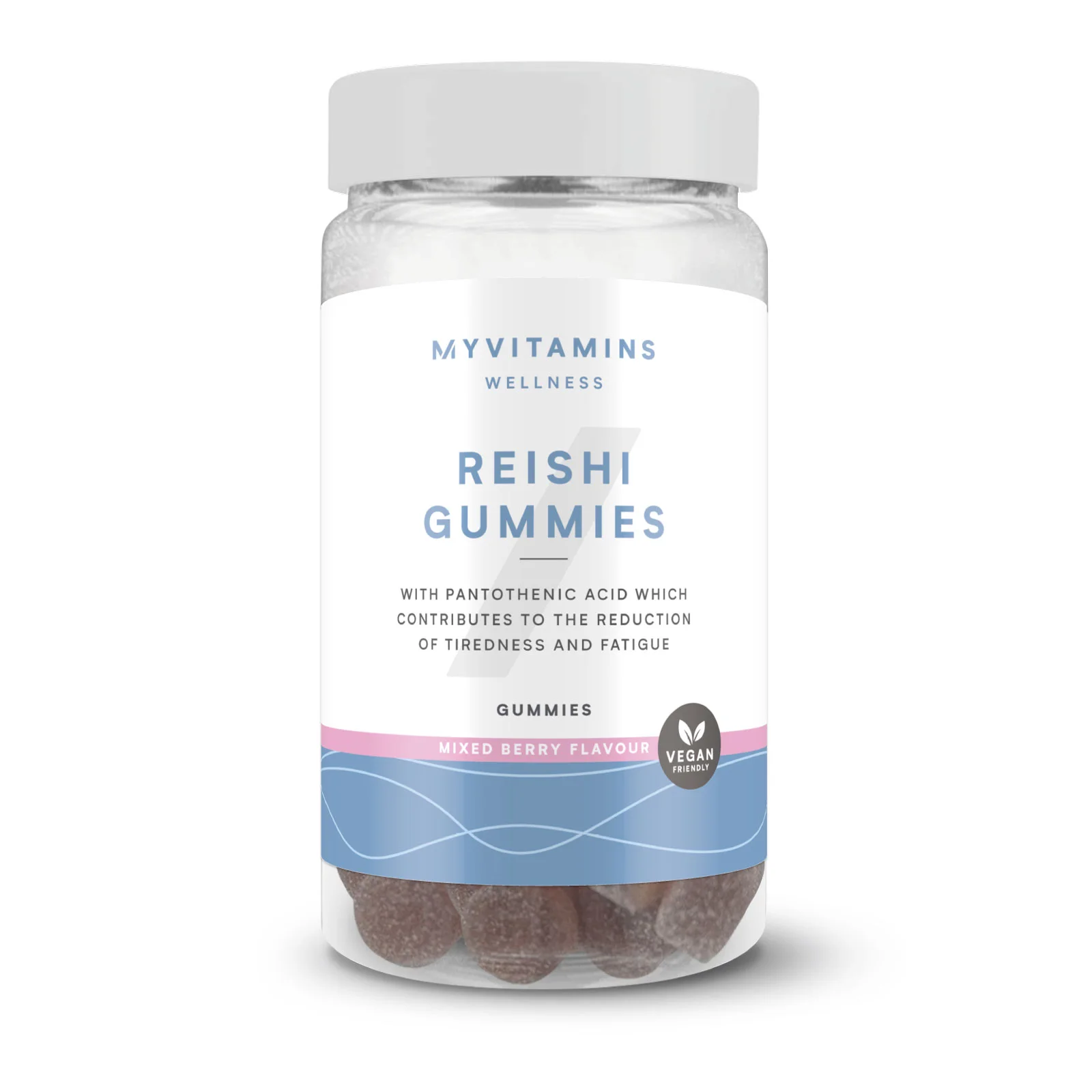 Jeleuri Reishi - 60gummies - Fructe de padure amestecate Imagine 1