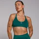 Bustieră sport hibridă fără cusături MP Tempo pentru femei - Turcoaz închis