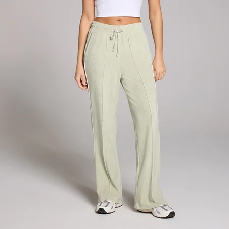 Pantaloni tip jogger pufoși MP Lifestyle pentru femei - Mineral Green