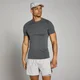 Tricou cu croială mulată MP Velocity Seamless pentru bărbați - Gri închis