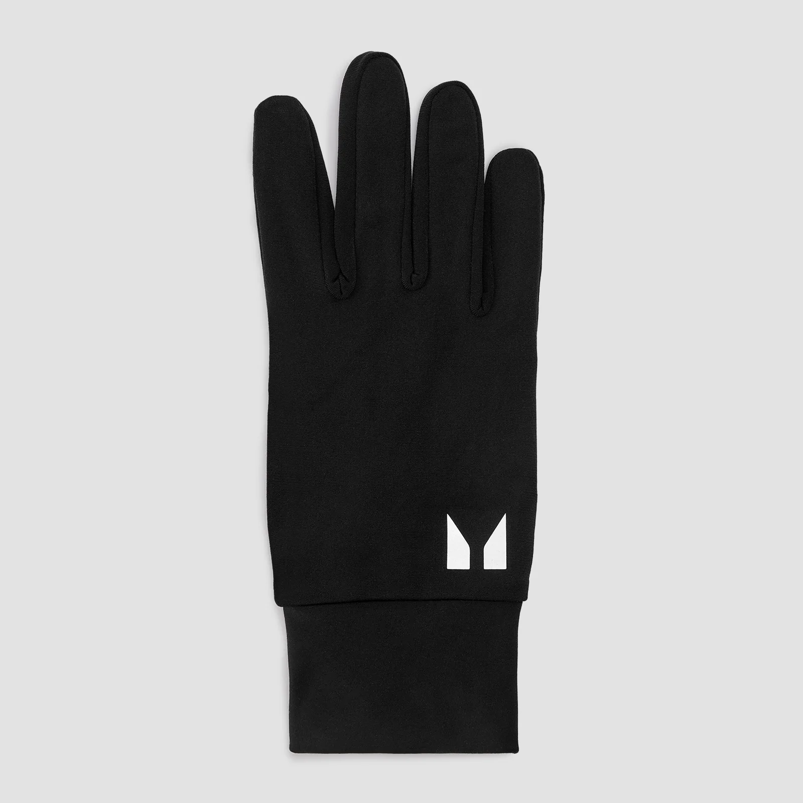 MP Reflective Running Gloves - Black - L - Negru Imagine 1