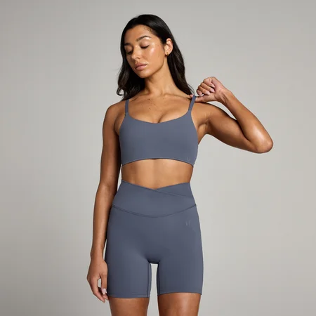 Bustieră sport MP Tempo pentru femei - Charcoal Blue