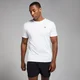 Tricou cu pătrățele MP Active Training pentru bărbați - Alb