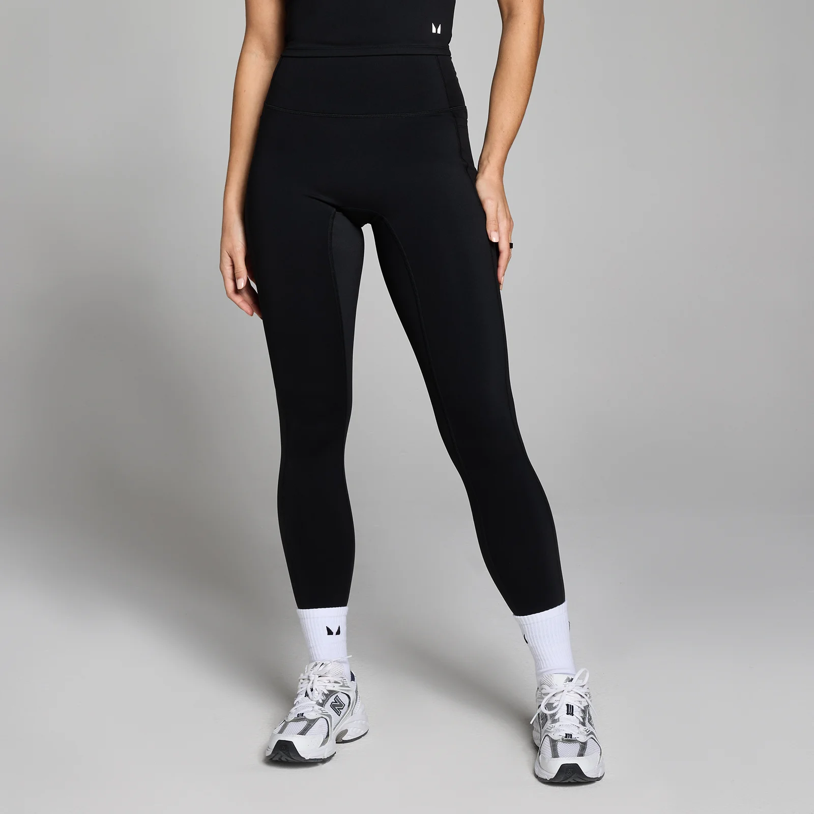 Colanți Damă MP Active cu Buzunare - Negru - XS Imagine 1