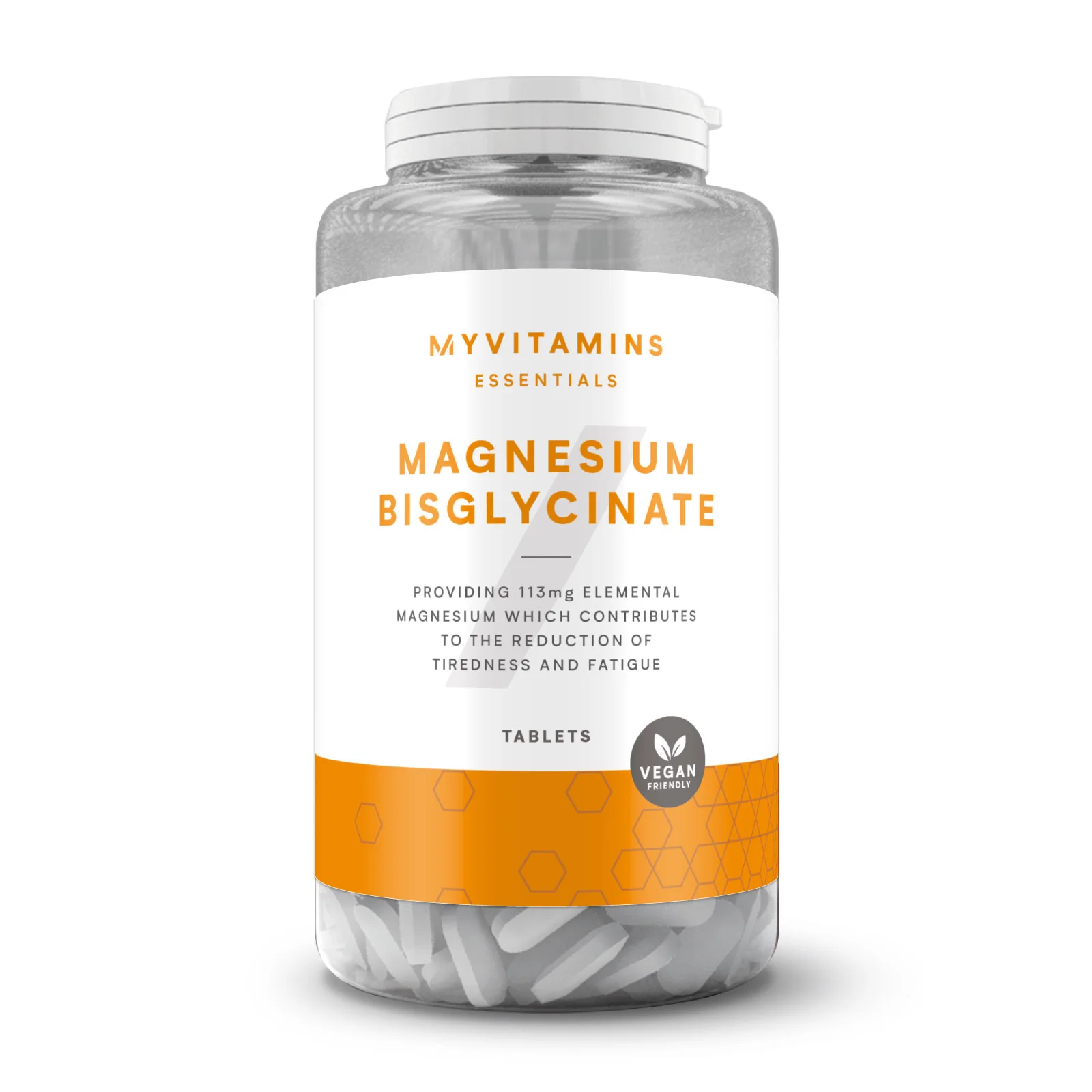 Comprimate cu magneziu bisglicinat - 90servings Imagine 1
