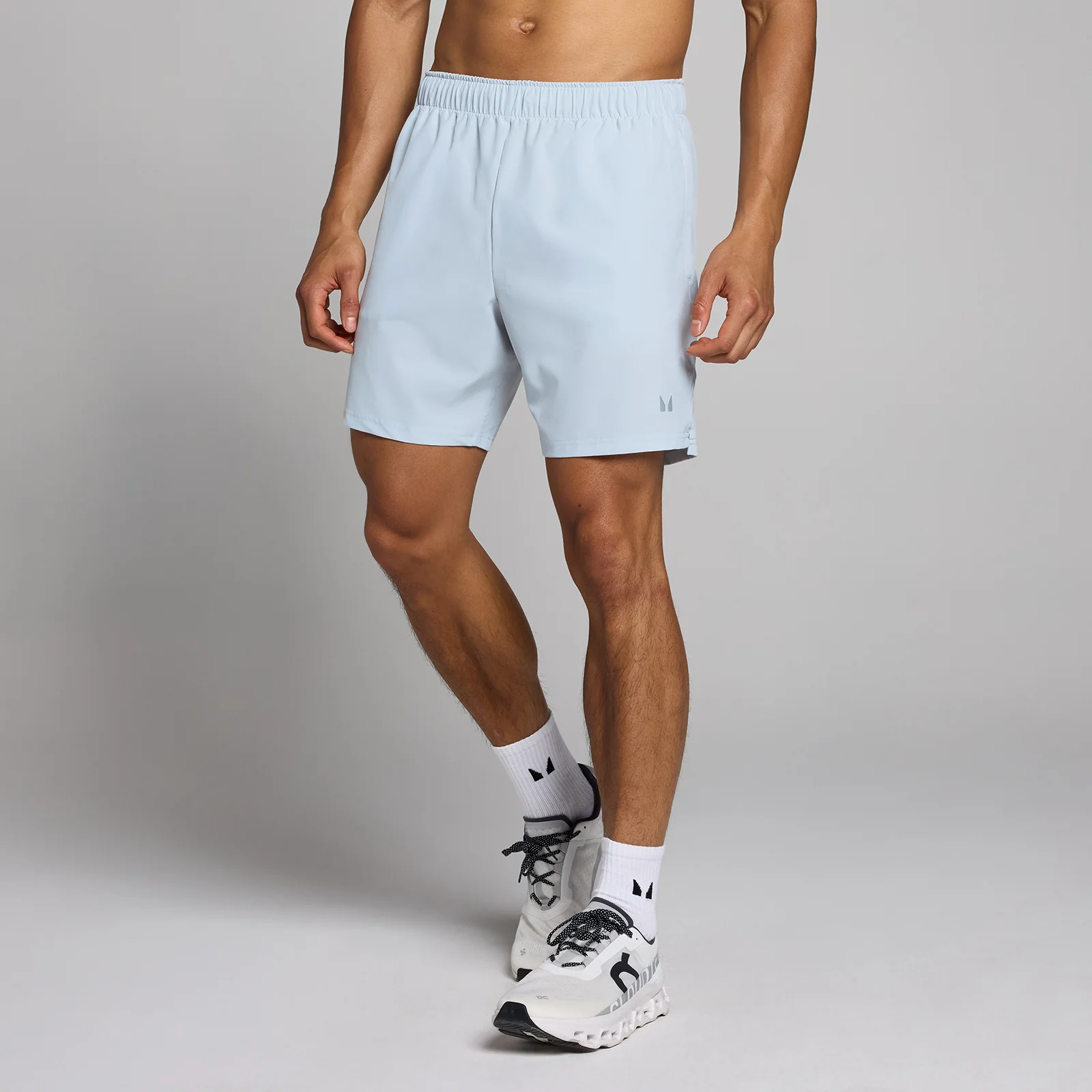 Pantaloni scurți cu cusătură de 17,8 cm MP Tempo pentru bărbați - Ice Grey - XS Imagine 1