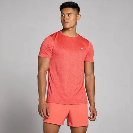 Tricou MP Tempo Marl pentru bărbați - Roșu corai