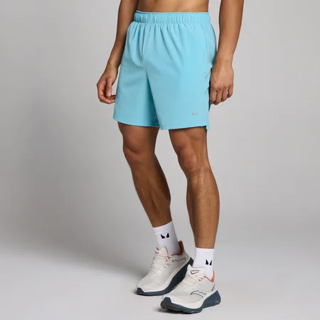 Pantaloni scurți cu cusătură de 17,8 cm MP Tempo pentru bărbați - Cyan