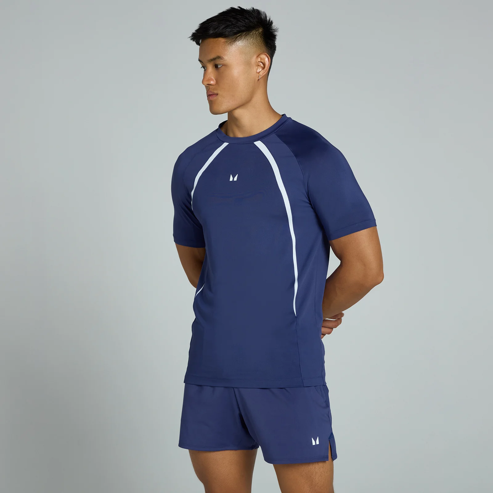 Tricou cu panouri MP Tempo pentru bărbați - Dusk - XL Imagine 1
