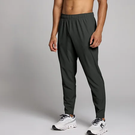 Pantaloni tip jogger țesuți MP Tempo pentru bărbați - Negru prespălat