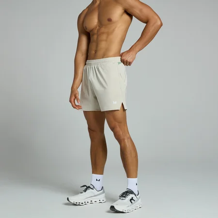 Pantaloni scurți cu panouri și cusătură de 13 cm MP Tempo pentru bărbați - Cenușiu