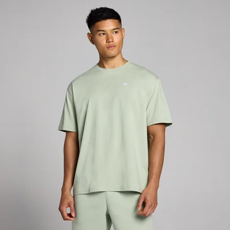 Tricou supradimensionat MP Rest Day pentru bărbați - Verde pastel