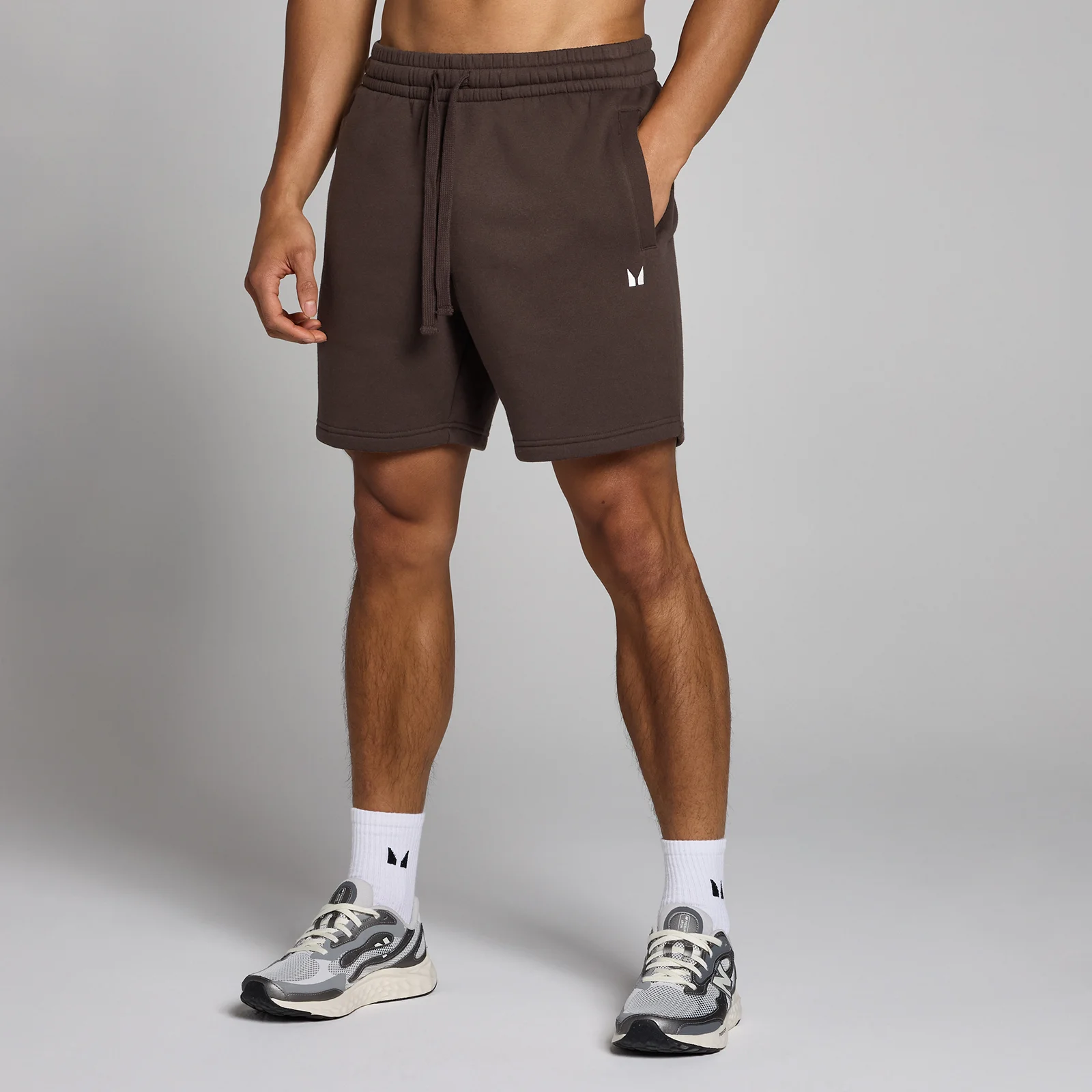 Pantaloni scurți de trening MP Rest Day pentru bărbați - Chocolate - XS Imagine 1