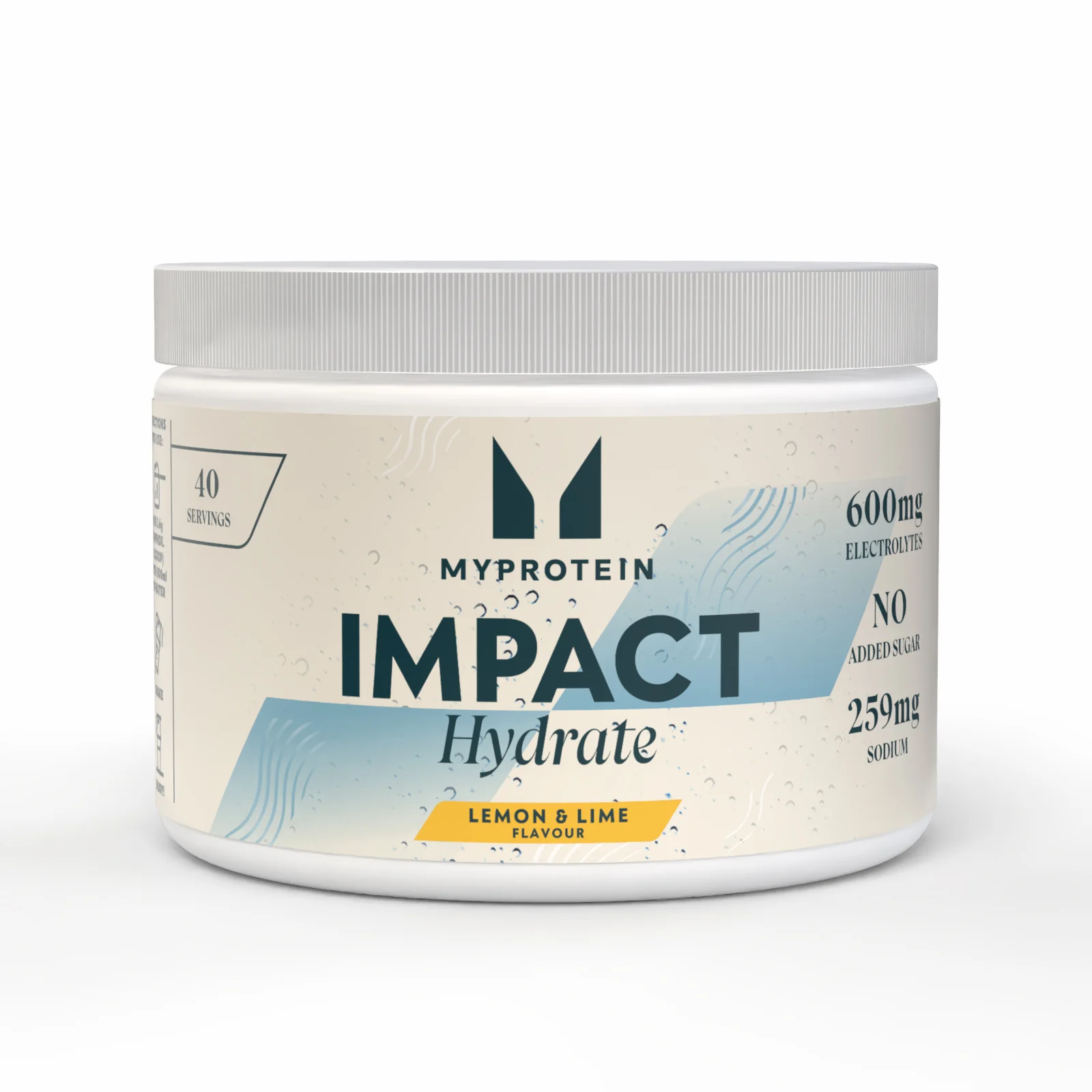 Impact Hydrate - 40servings - Lamaie galbena si Lamaie verde Imagine 1