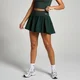 Fustă-pantalon plisată MP Tempo pentru femei - Dark Emerald