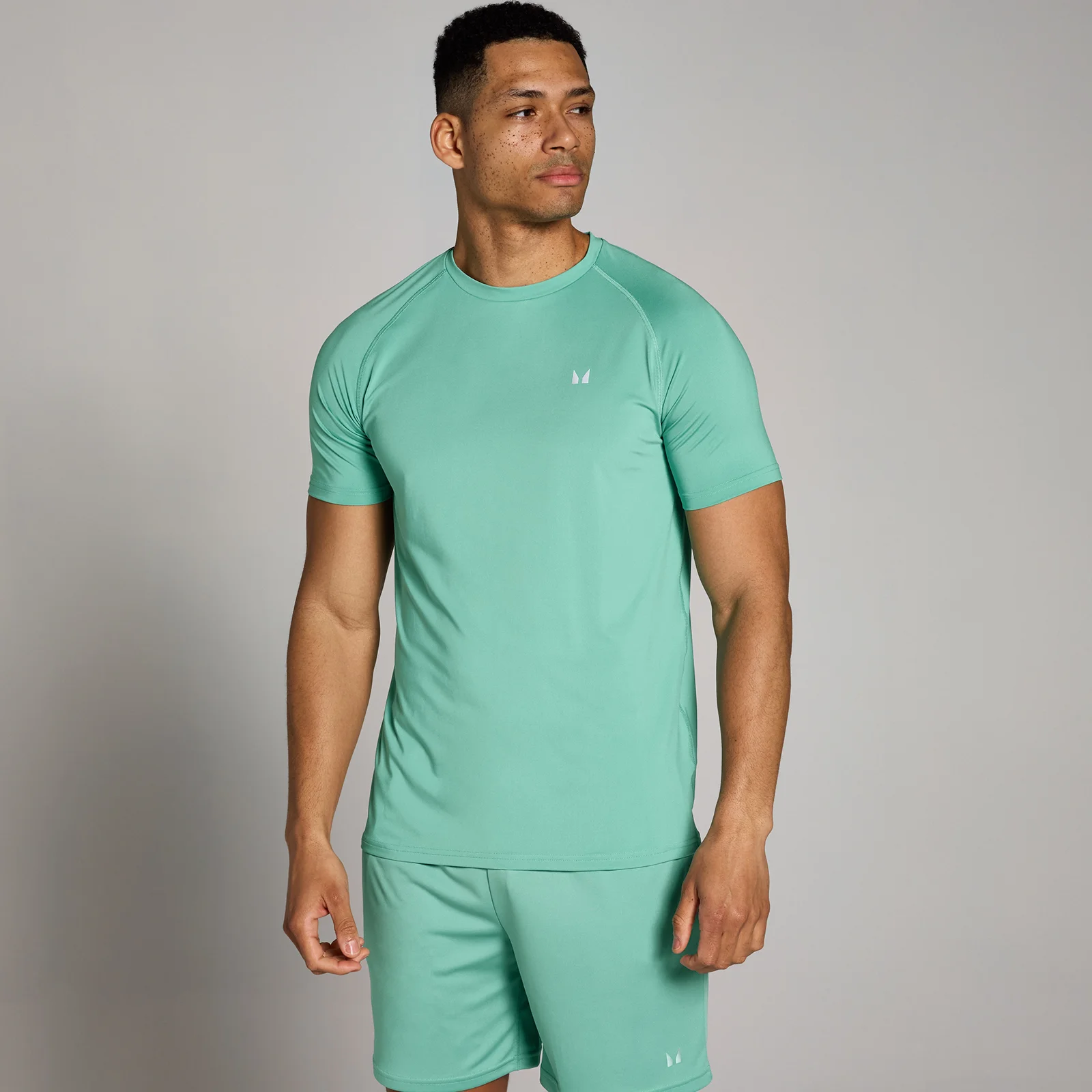 Tricou MP Training pentru bărbați - Aqua - XS Imagine 1