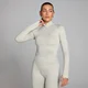 Jachetă cu fermoar complet MP Shape Seamless pentru femei - Ash