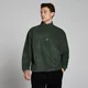 Bluză cu imprimeu și fermoar 1/4 MP Fleece pentru bărbați - Forest Green