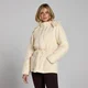 Jachetă scurtă cu talie reglabilă MP pentru femei - Soft Cream