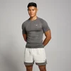 Tricou Fără Cusături MP Men's Tempo Pillar Graphic - Gri Fer