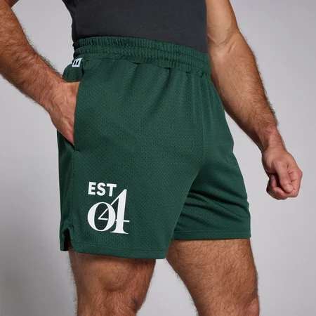 Pantaloni scurți cu plasă MP pentru bărbați - Dark Emerald
