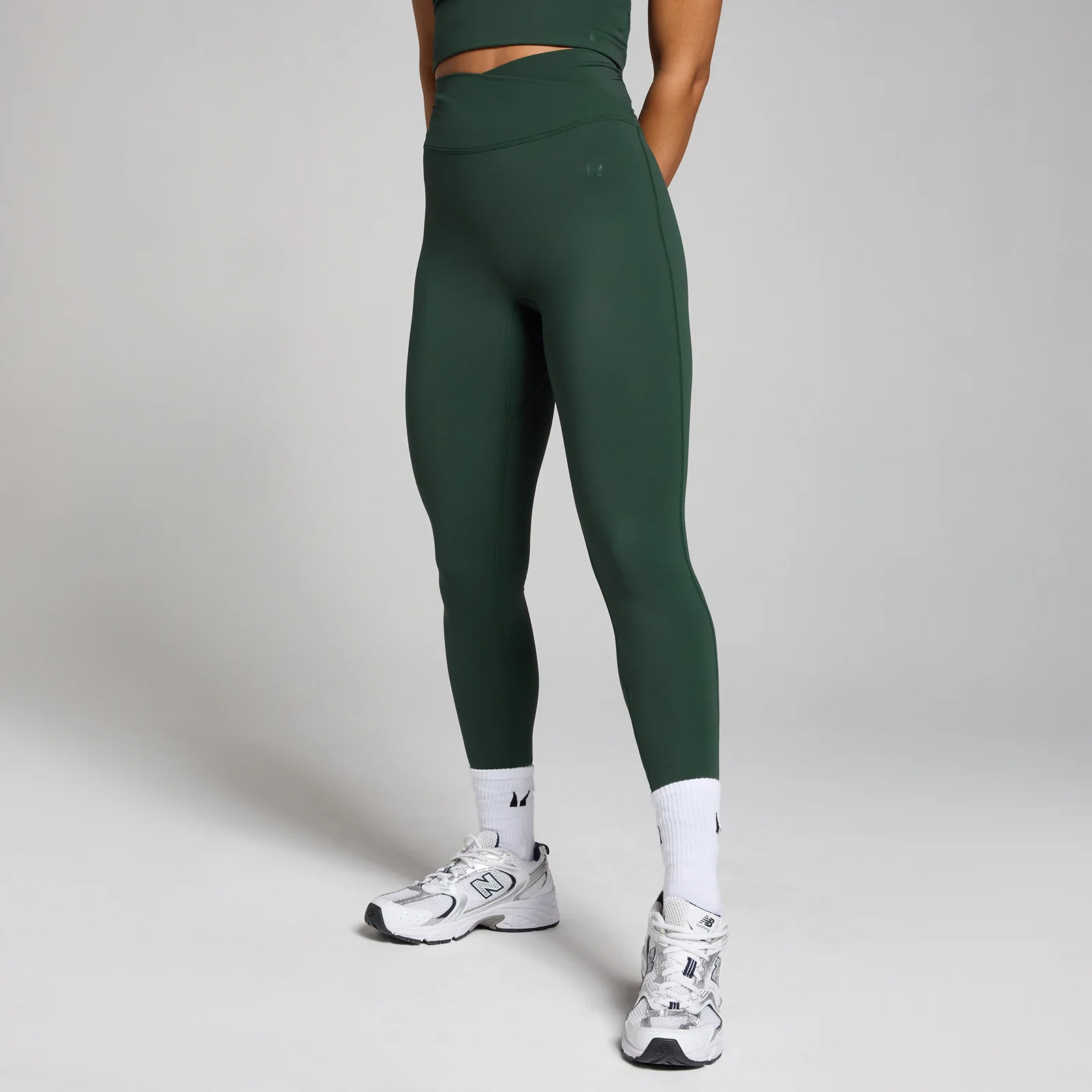 Colanți MP Tempo pentru femei - Dark Emerald - XL Imagine 1