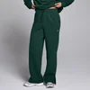 Pantaloni tip jogger cu croială dreaptă MP pentru femei - Dark Emerald