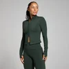 Jachetă decupată MP Tempo pentru femei - Dark Emerald