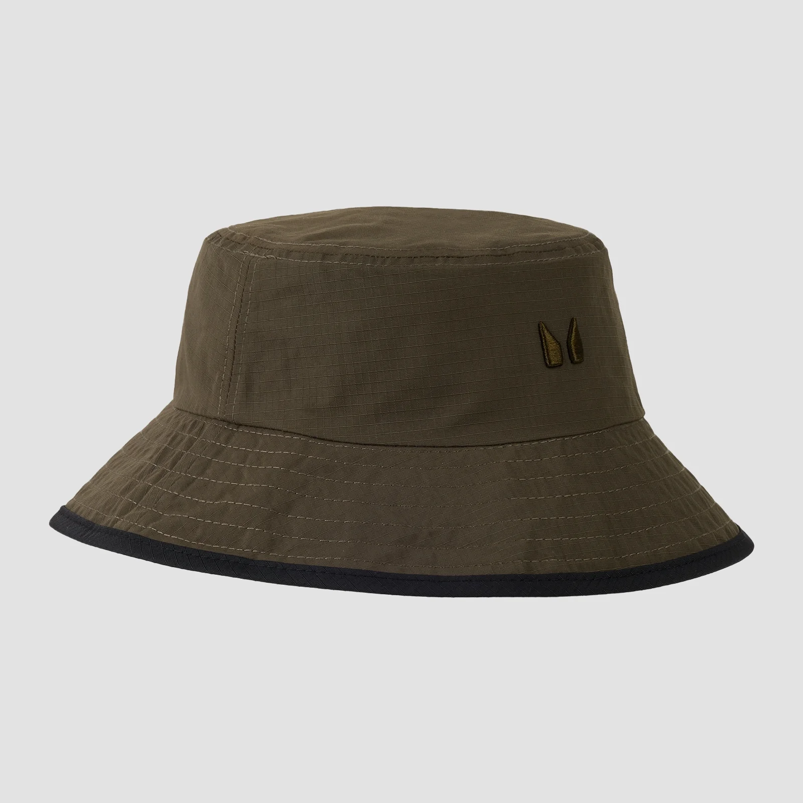 Pălărie de pescar reversibilă MP - Negru/Forest Green Imagine 1