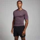 Tricou imprimat MP Active Seamless pentru bărbați - Violet închis