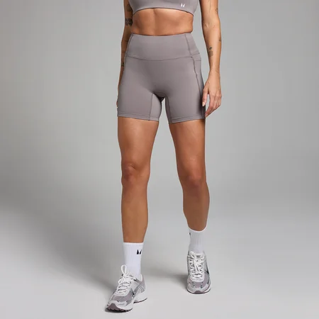 Pantaloni scurți de ciclism cu buzunare MP Active pentru femei - Cool Grey