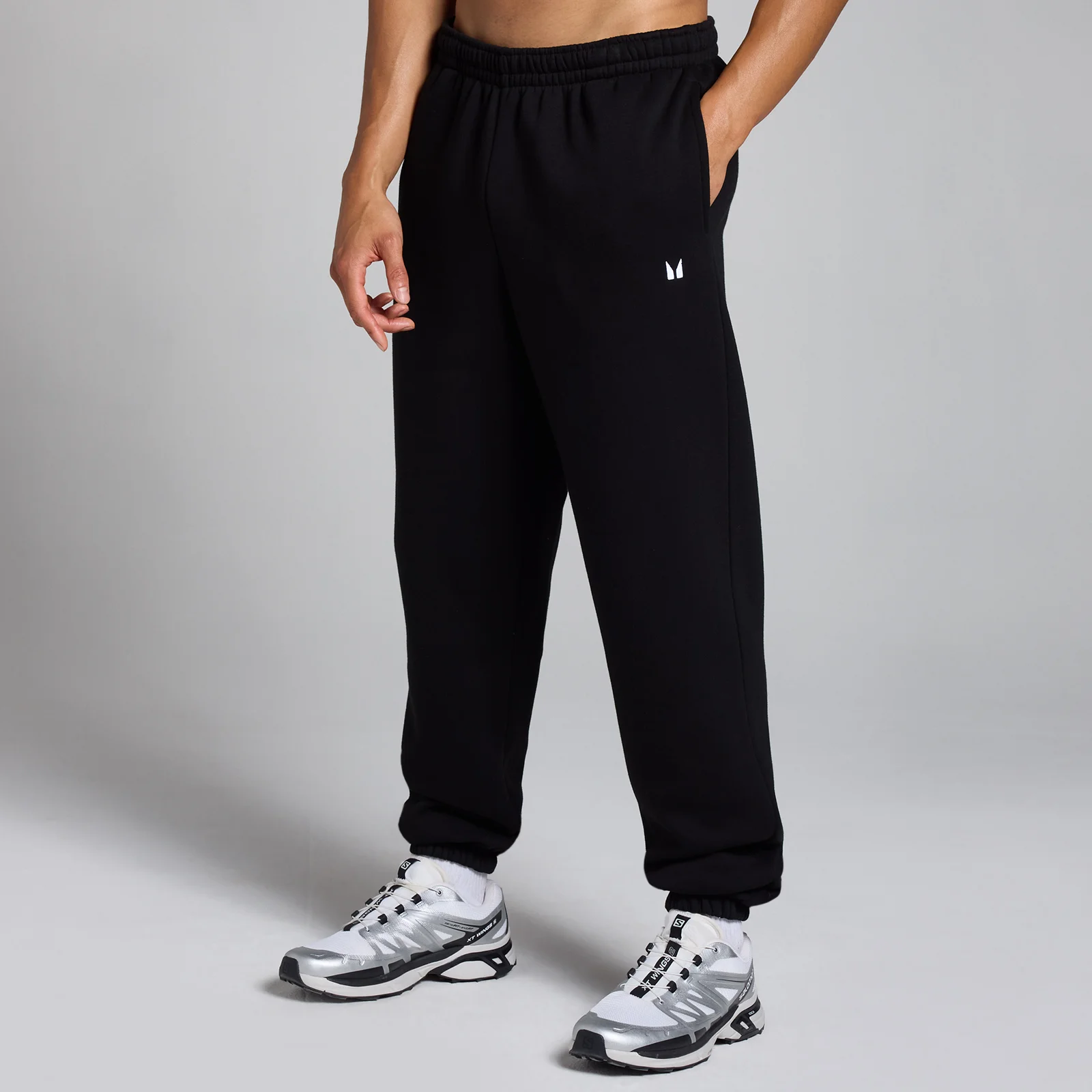 Pantaloni tip jogger supradimensionați MP Rest Day pentru bărbați - Negru - L Imagine 1