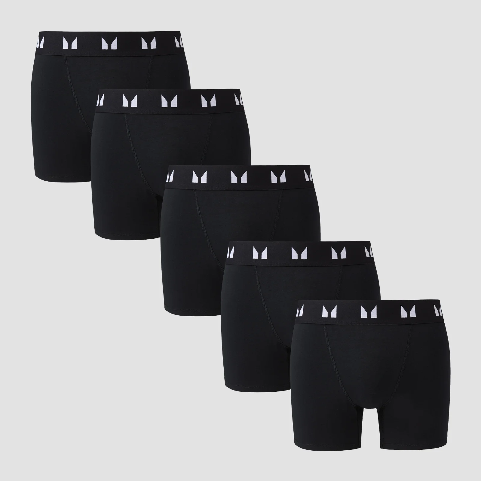 Boxeri MP pentru bărbați (set de 5 perechi) - Negru - XS Imagine 1