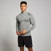 Bluza cu fermoar 1/4 MP Tempo Pillar Graphic Seamless pentru bărbați - Storm