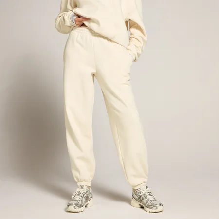Pantaloni tip jogger ultra supradimensionați MP X Tatiana - Creamy White