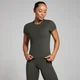 Tricou mulat cu mânecă scurtă MP Tempo pentru femei - Night Grey