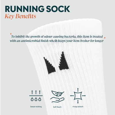 Șosete de alergare MP (3 perechi) - Negru - UK 2-5 Imagine 7