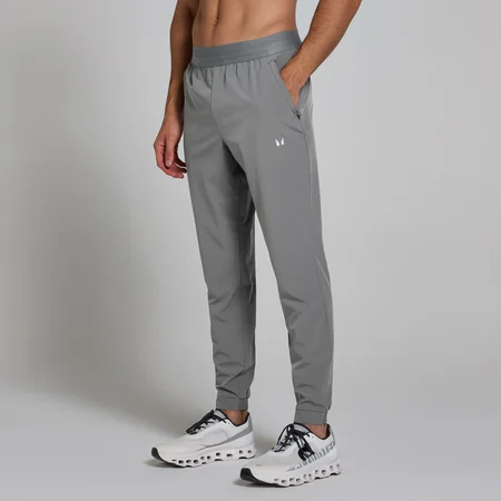 Pantaloni tip jogger țesuți MP Active pentru bărbați - Gri