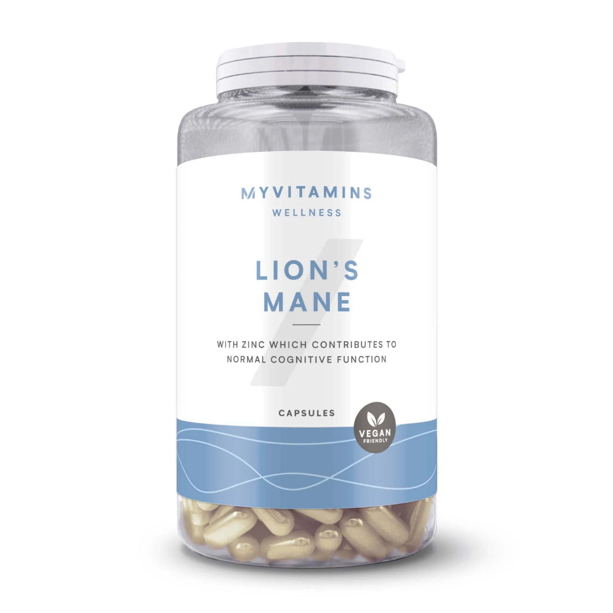Capsule de coama leului - 60 Capsules, 30servings - Fara aroma Imagine 1