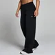 Pantaloni tip jogger croială dreaptă pentru talie mică MP Basics pentru femei - Negru