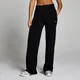 Pantaloni tip jogger croială dreaptă pentru talie înaltă MP Basics pentru femei - Negru