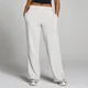 Pantaloni de Trening Damă MP Basics cu Croi Drept - Gri Deschis Melange