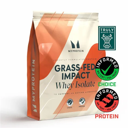 Impact Whey Isolate de la animale hrănite cu iarbă