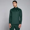 Bluză cu fermoar 1/4 MP Training pentru bărbați - Dark Emerald