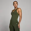 Maiou Damă MP Tempo Fără Cusături cu Decolteu Halter - Verde Pădure