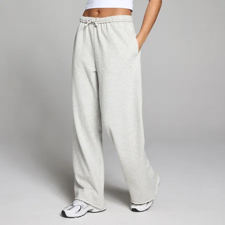Pantaloni de Trening Damă MP Ușori cu Picior Drept - Gri Melanj