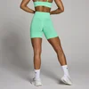 Pantaloni Scurți Damă MP Tempo Fără Cusături cu Scrunch - Verde Mentă