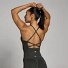 Top Damă MP Tempo Seamless Strappy - Gri Închis