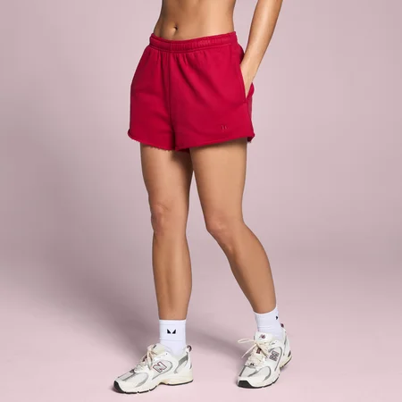 Pantaloni Scurți Sport Casual Damă MP - Roșu Trandafir
